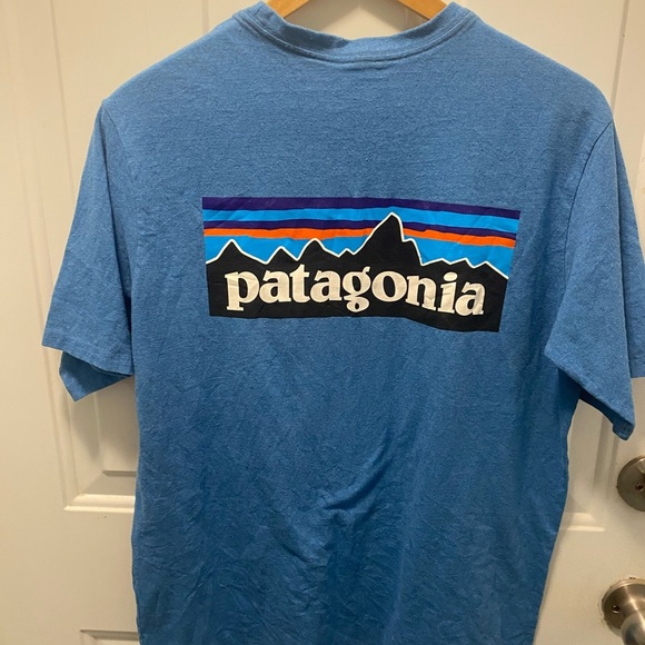 Patagonia Blue Short Sleeve Tee - Picture 7 of 7